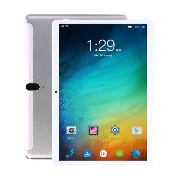 YAHHU 10 Inch Tablet for Android 11, 6GB RAM 128GB ROM, 4G LTE Dual SIM, 10" / 25.4 cm HD Display, 8000mAh Battery, Gray