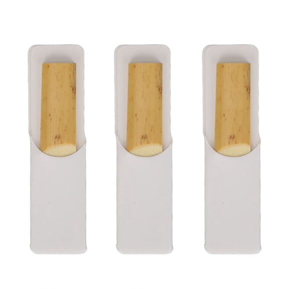 YAHHU 10-Piece Bb Soprano Saxophone Reeds Strength 2.5, Premium Woodwind Instrument Accessories for Beginners, Educators, and Students, Providing Stable Sound and Excellent Tone Quality