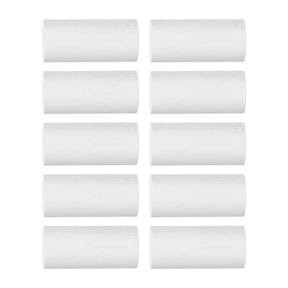 YAHHU 10 Rolls Portable Coreless HD Thermal Print Paper Refill Set, 5.12 inches / 13 cm Pack Length, Premium White Receipt Paper Rolls for Store & Business Supplies Office Printing