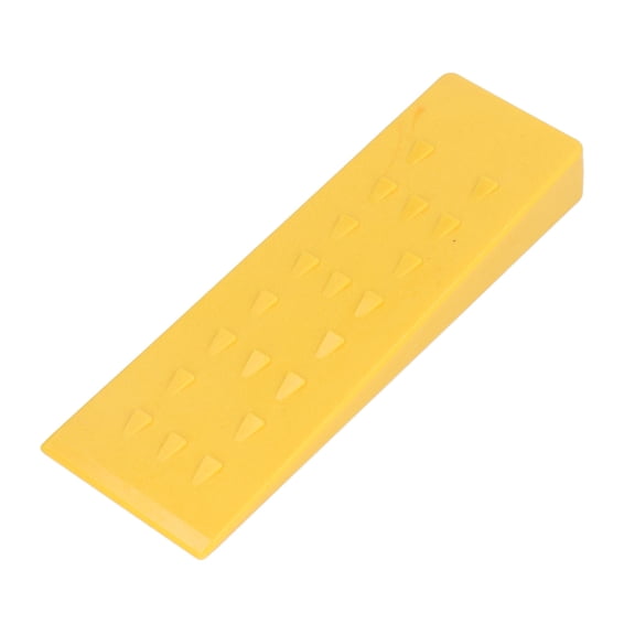 YAHHU 10 inches / 25.4 cm Felling Wedge, ABS Plastic Tree Cutting Chainsaw Logging Supplies, Yellow