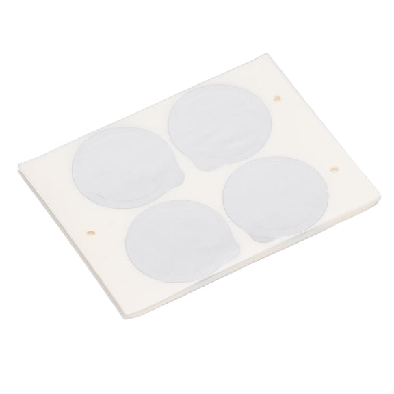 YAHHU 100-Pack Aluminum Foil Coffee Pod Lids for Refillable & Disposable Capsules  45mm Seal Membranes, HeatResistant 150C, Easy Tear, EcoFriendly