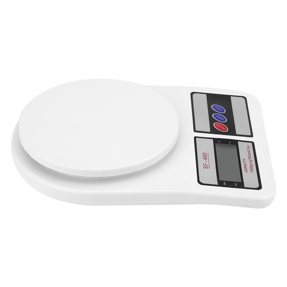 YAHHU 10000g 353oz Big Capacity Electric Digital Scale Food Materials Weighing Kitchen Tool For Home Restaurant Baking Room Precision LCD Display Sensor ABS Material