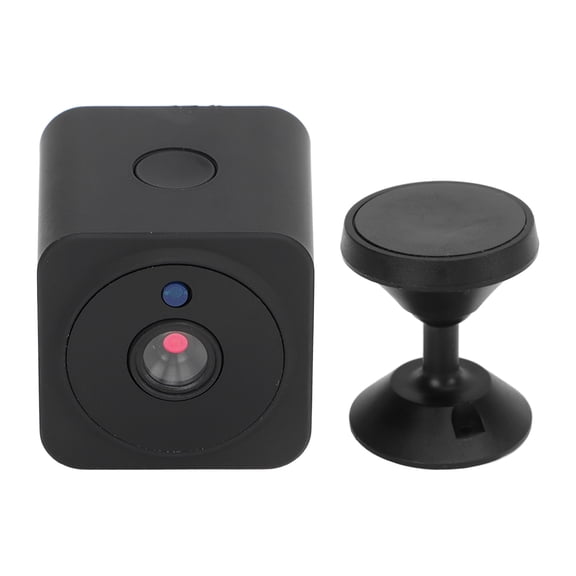 YAHHU 1080P HD Mini Camera Wireless WiFi Security Video Cam with Smart Night Vision and Two-Way Audio Intercom Portable Surveillance System for Indoor Home Monitor Setup 1.3x1.3 Inches / 3.4x3.4 cm