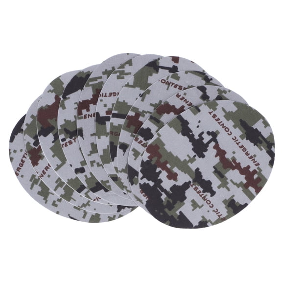 YAHHU 10PCS Camouflage Fabric Stickers Durable Nylon Patches for Jackets, Jeans, TShirts & More Easy IronOn, ColorFast, EcoFriendly DIY Repair Kit