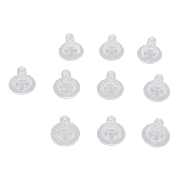 YAHHU 10Pcs Goat Nursing Nipple Soft Silicone Thicken Lamb Feeding Nipples for Pig Sheep Cattle, 5.91 inches / 15.00 cm