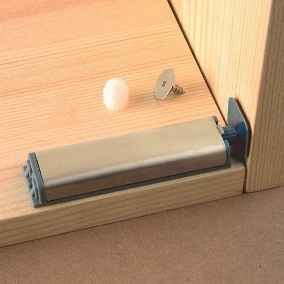 YAHHU 10Pcs Household Magnetic Door Latch Damper for Furniture Cabinet Drawer Closet Cupboard Accessory Hardware Touch Latch Catch