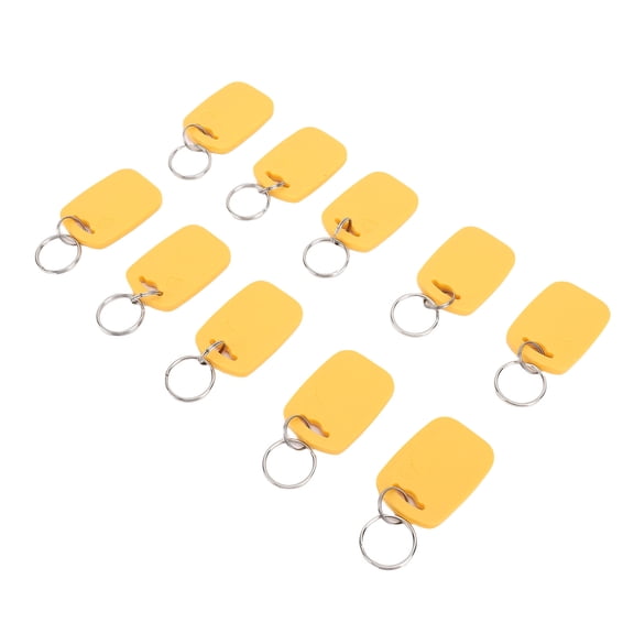 YAHHU 10pcs IC ID Cards Readable Writable Double Frequency Multifunctional Door Access Keyfobs for Residential Areas Parking Lots Enterprises Malls (1.77 x 1.18 inches / 45 x 30 mm)