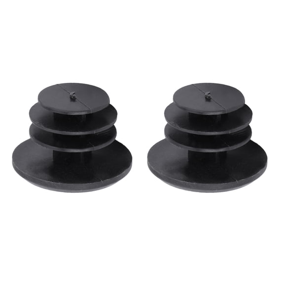 YAHHU 10pcs Plastic Bike Bicycle Handlebar Grip End Cap Plug Cycling Accessory