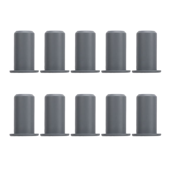 YAHHU 10pcs Silicone Cable Feed Through Bushings Wall Grommet Kit for Starlink Series Cable Routing 0.75in / 19mm Diameter Grey