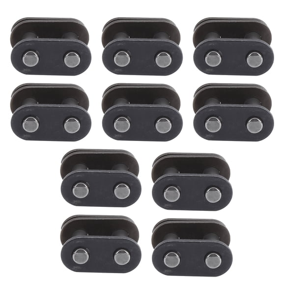 YAHHU 10pcs T8f Chain Master Link Steel Wear Resistance Connectors Lightweight Direct Replacement (0.5 inches / 1.27 cm)