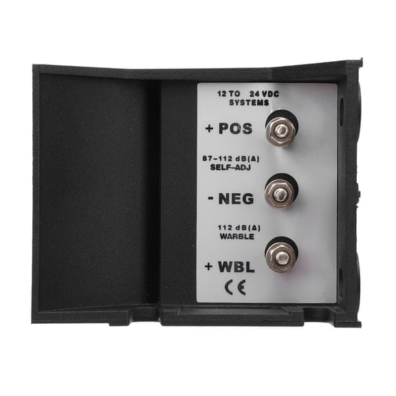 YAHHU 112dB Car Reverse Horn 12V-48V Water Resistant Backup Warning Beeper Alarm 3 Adjustable Sounds for Truck Excavator Forklift YC-315A