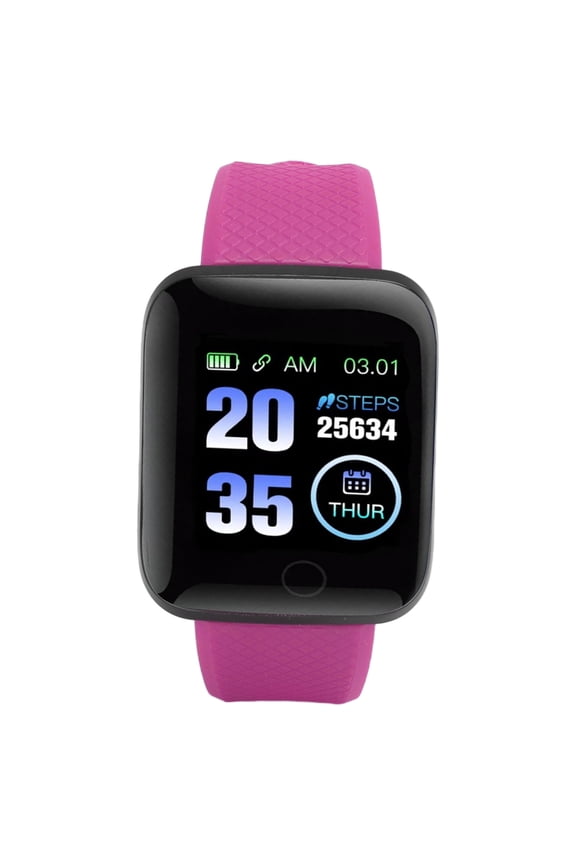 116 Plus Smart Watch 1.3 in / 3.3 cm TFT Color Screen IP67 Waterproof Fitness Tracker Purple