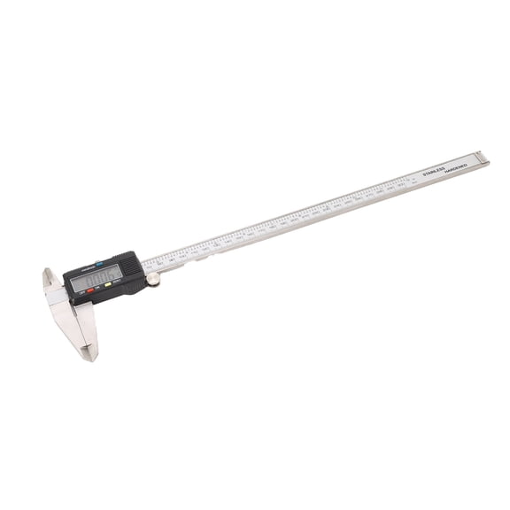 YAHHU 12 Inch 300MM Digital Electronic Vernier Caliper Stainless Steel Micrometer Measuring Tool with Large LCD Display