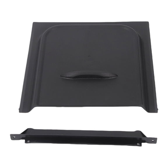 YAHHU 12 Inch RV Screen Door Slider Panel with Slide Stop UV Resistant Polypropylene Plastic Protector Replacement Part for Travel Trailer Camping Car Freight Trailer 12x12 In 2 Pieces