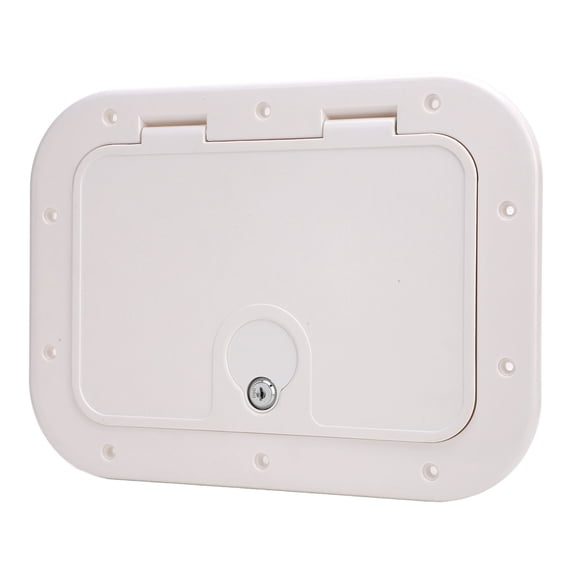 YAHHU 12 X 8 Inch / 30.48 X 20.32 cm Boat Deck Hatch with Safety Lock and Key[cite: 1]