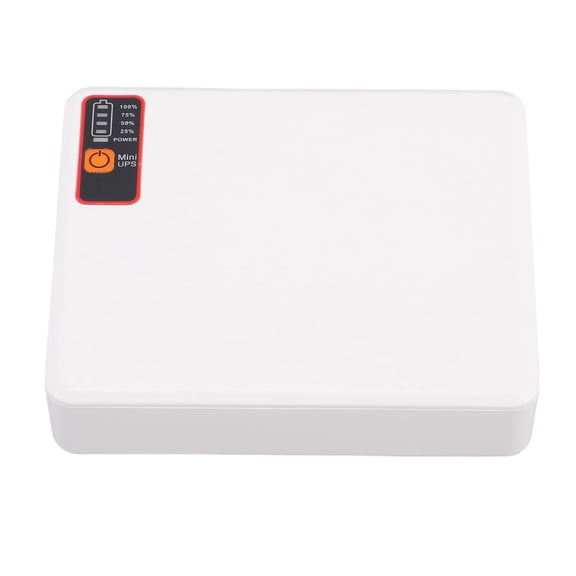 YAHHU 12000mAh Small UPS Battery Backup Power Supply 18W 5V 9V 12V DC for Router Modem EU Plug (8.66 inches / 22 cm)