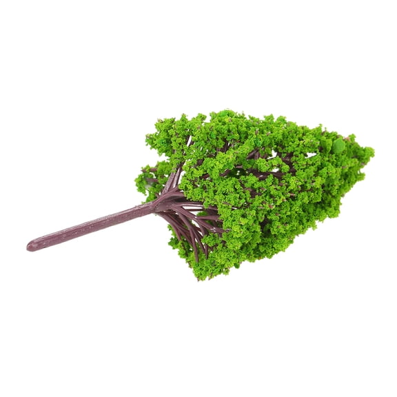 YAHHU 12PCS Plastic Model Trees Architectural Models for Railroad Layout Garden Landscape Scenery (16 cm / 6.30 inches)