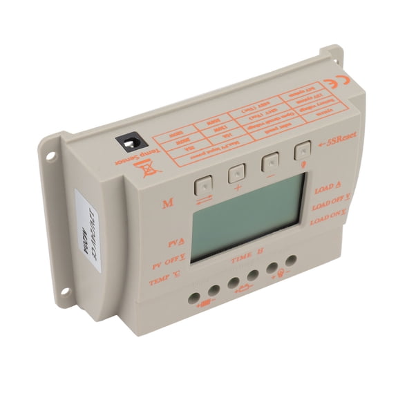 YAHHU 12V 24V 20A MPPT Solar Charge Controller Photovoltaic Power Generation System Panel Intelligent Regulator (5.6 in / 14.3 cm)