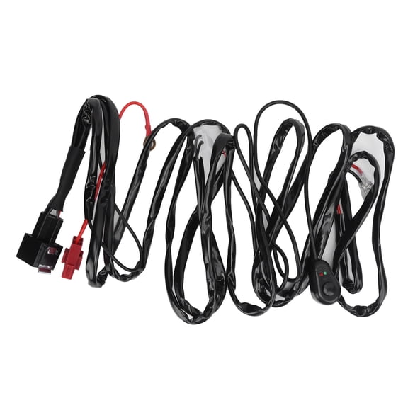 YAHHU 12V 40A 3m 9.8ft Switch Wiring Harness LED 1V1 Waterproof Spotlight Cable Kit Heavy Duty Auto Fog Light Relay Harness for ATV UTV Car Motorcycle Boat Replacement Accessory