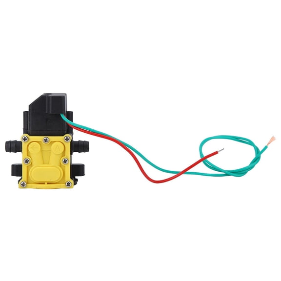YAHHU 12V Electric Sprayer Water Pump Head Diaphragm Pressure Pump Accessory Replacement for Garden Agriculture