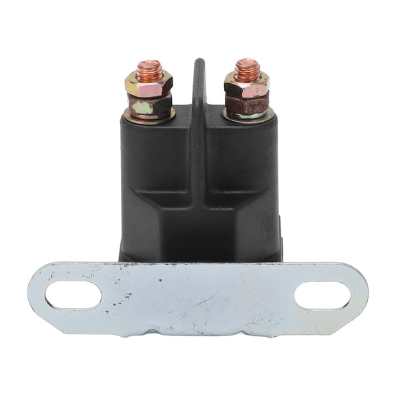 YAHHU 12V Lawn Mower Relay Starter Solenoid Brass Coil Contact Accessory for Car Vehicle ATV Utility Vehicles Snowmobiles Garden Tractors 435-036 Replacement Part