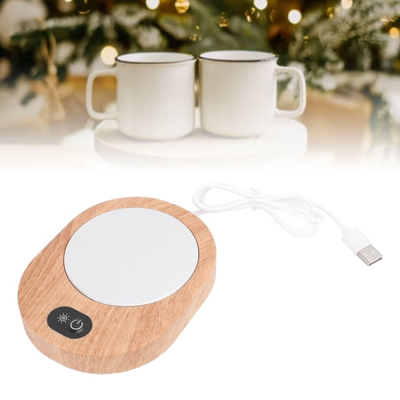 YAHHU 13W Electric Cup Warmer USB,Fast Heat, NonSlip Base, Easy PlugIn, Durable Design