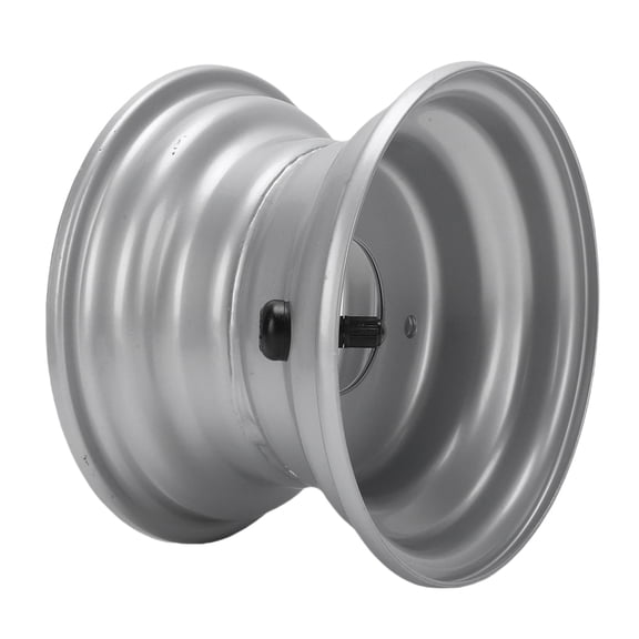 YAHHU 145/70-6 Go Kart Wheel Rim, 3-Hole Steel ATV Wheels with Enhanced Traction, 6 Inches / 15.2 cm Universal Fit for Quad, Dirt Bike, Ride-On Mower