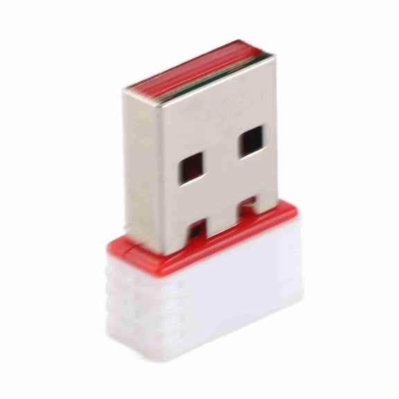 YAHHU 150Mbps USB Wi-Fi Wireless Adapter Network Dongle Receiver for Desktop Laptop 2.4GHz High Speed Supports Windows XP Vista 7 8 Linux OS (5.1 in / 13 cm)