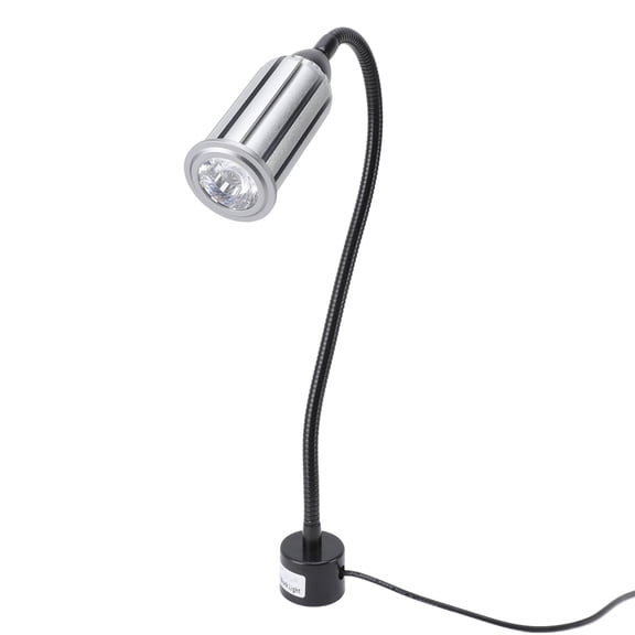 YAHHU 15W Magnetic Work Light 1200LM LED Machine Light with Flexible Gooseneck Shop Tool Lamp for Sewing Machine Grill Industrial Lighting