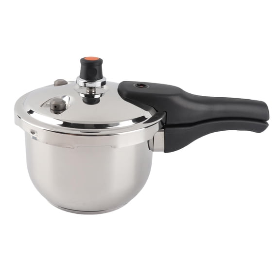 YAHHU 16cm 304 Stainless Steel Electric Pressure Cooker Rapid Heating, Safety Valves, MultiUse for Rice, Stew, Noodles & Porridge