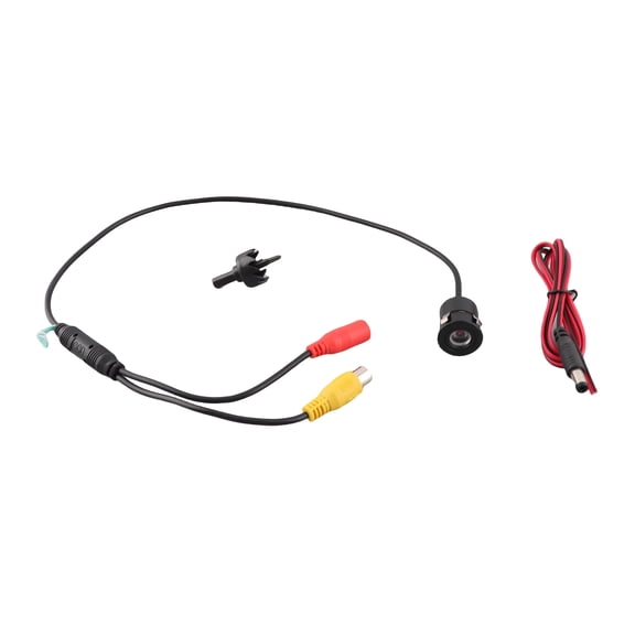YAHHU 170 Wide Angle Wired Waterproof Mini Color CCTV Camera for Car