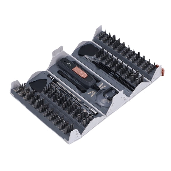 YAHHU 180-Piece Precision Magnetic Screwdriver Set, Compact Professional Repair Tool Kit for Computers, Laptops, Smartphones, Watches, Jewelry, Eyeglasses, and Electronics Maintenance, 7.87 inches
