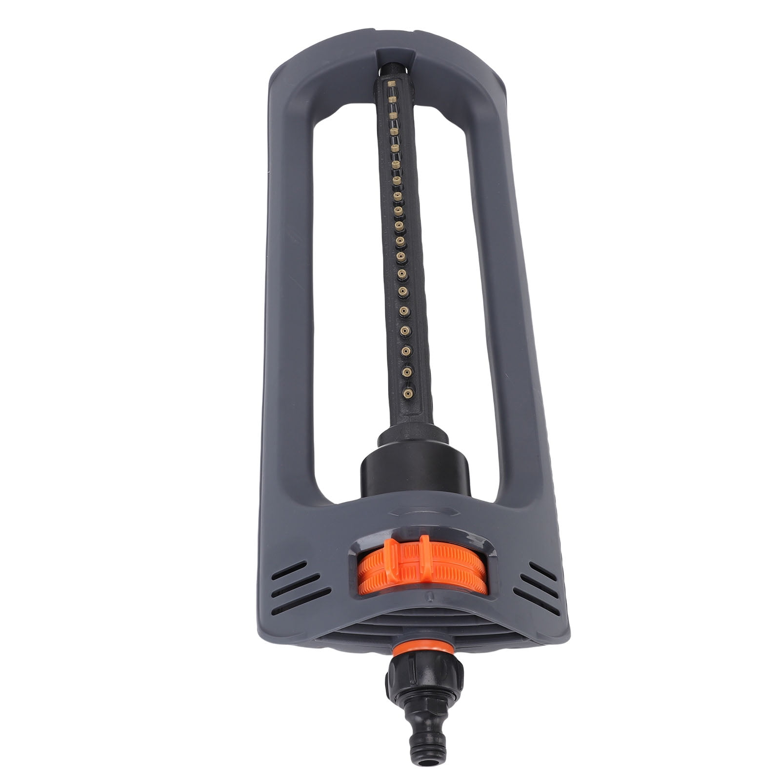 YAHHU 19 Holes Lawn Sprinkler with Weighted Base, Garden Water Oscillating Sprinkler Covers Up to 4000 Sq Ft (371.6 sqm) for Yard and Garden Irrigation