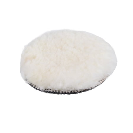 YAHHU 1Pc Wool Polishing Buffing Waxing Pad For Car Polisher Buffer 5 inches / 12.7 cm New
