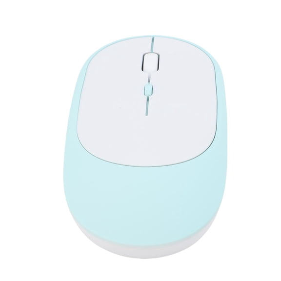 YAHHU 2.4G Wireless Bluetooth Dual Mode Quiet Rechargeable Compact Portable Computer Mouse 800/1200/1600 DPI for Laptop PC Mac, Green