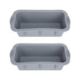 thumbnail image 1 of YAHHU 2-Pack Large Silicone Ice Block Mold – Reusable, Easy‑Demold, Dishwasher Safe, Ideal for Ice Baths & Fridge Cooling, 1 of 15