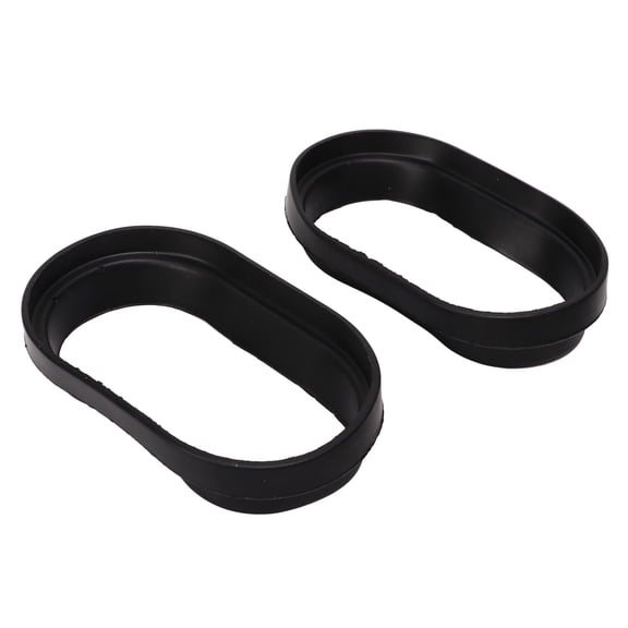 YAHHU 2 Pcs Air Intake Tube Duct Rubber Boot Inlet Pipe Seal Replacement for Suzuki GSXR 600 750 1000