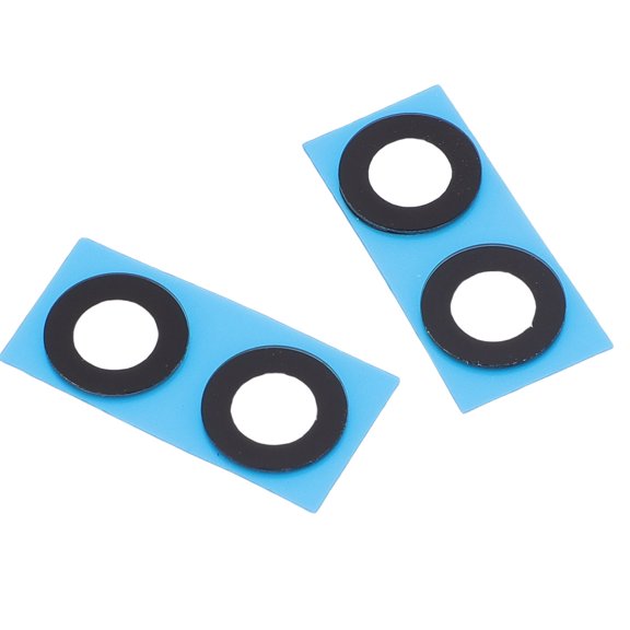 YAHHU 2 Pcs Rear Camera Lens Glass Replacement Kit for Galaxy Z Flip 5 Phone Back Camera Lens Glass with Pre Installed Adhesive and Repair Tools (7.09 inches / 18 cm)