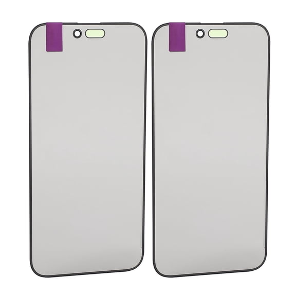 YAHHU 2 Pcs Screen Glass for IOS 15 Pro Maximum Front Outer Lens Glass Screen Replacement with OCA Adhesive and Repair Kit High Quality Display Touch Digitizer Assembly Parts