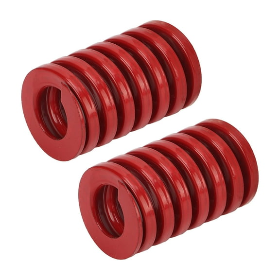 YAHHU 2 Pcs Trunk Tailgate Strut Support Compression Spring 25mm OD / 0.98 inches For Tesla Model 3 2017-2020 Red[cite: 1]