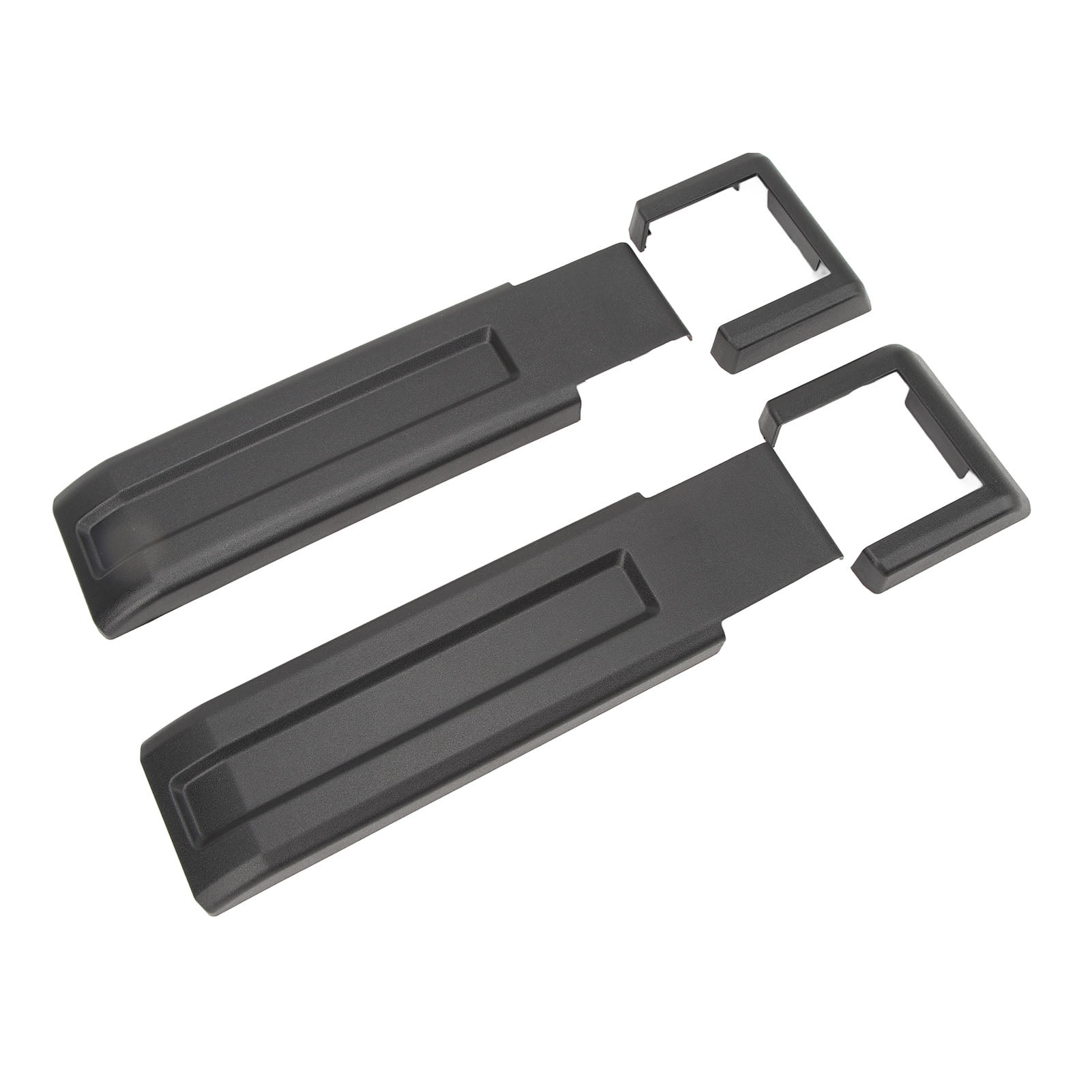 YAHHU 2-Piece Car Tailgate Door Hinge Cover 55397092AC Upper Lower Tail Gate Bracket Hinge Trim Replacement Parts for Jeep Wrangler JK 2007-2018 (13.78 inches / 35.0 cm)
