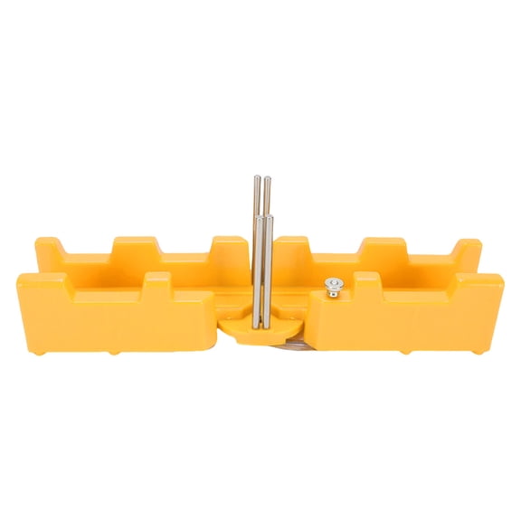 YAHHU 2-in-1 Mitre Measuring Cutting Tool Accurate 85-180 Degree Angle Finder Miter Saw Protractor Precision Woodworking Template Tool for Home Improvement Trim Installation Yellow 12.6 in / 32 cm
