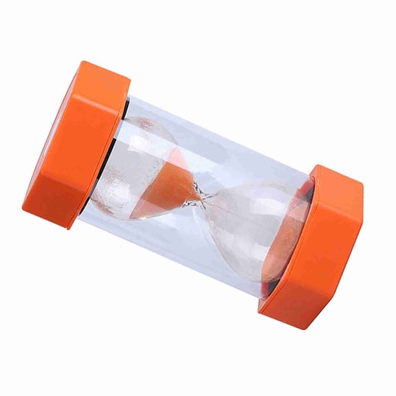 YAHHU 20 Minute Orange Sand Timer, Durable Plastic Hourglass Clock for Cooking, Games, Exercise, Study and Home Office Desk Decor, Creative Gift for Family and Friends (7.09 inches / 18 cm)