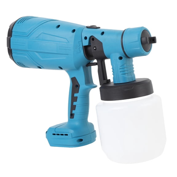 YAHHU 200W Cordless Paint Sprayer  Battery Powered, 800mL Tank, 4 Nozzles, Brushless Motor, Adjustable Flow & 3 Spray Patterns