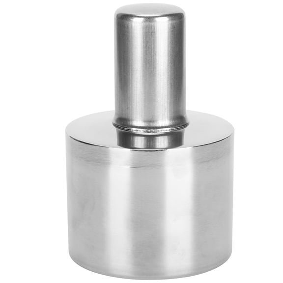 YAHHU 200ml (6.76 fl oz) Stainless Steel Alcohol Lamp Explosion-Proof Bunsen Burner Lab Chemistry Equipment Educational Scientific Heating Tool Silver Color for School Operations
