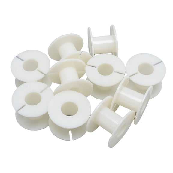 YAHHU 20PCS ABS Plastic Empty Wire Spools 1.5 Inches / 39mm Thread Wire Bobbins for DIY Speaker Crossover Sound Cable Inductor Coil Replacement Parts