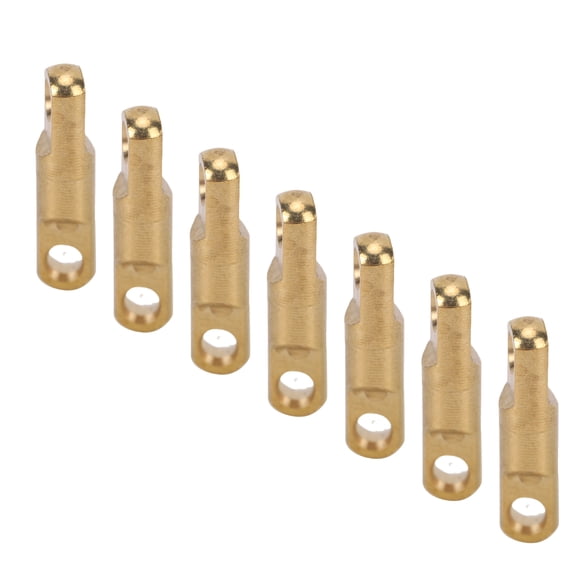 YAHHU 20Pcs Brass Rotating Rope Buckle 5mm Solid Universal Fastener Craft Accessories for Clothing Bag Shoe Net Casting Heavy Duty Universal Rotating Connector Pack