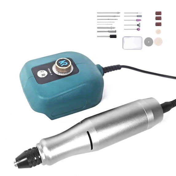 YAHHU 20V Cordless Compact Grinder, 3.2mm (0.12 inches) Chuck Electric ...