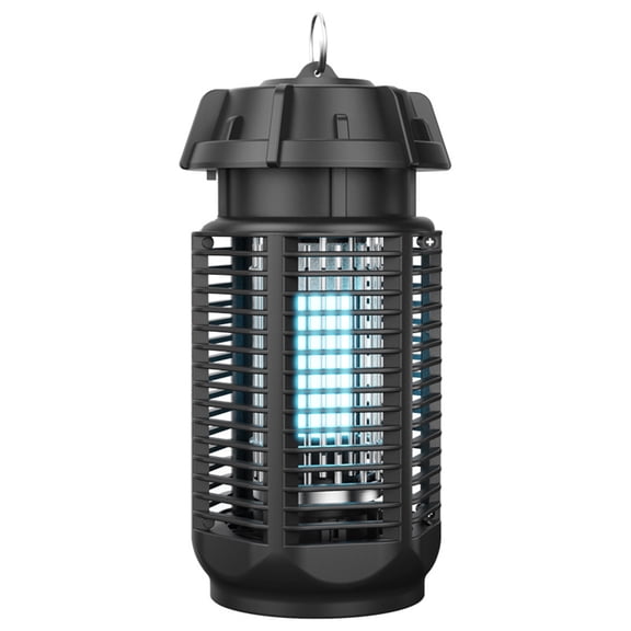 YAHHU 20W Electric Shock Mosquito Killer Light Wave Luring Trap Lamp Bug Zapper for Indoor Outdoor Use Black (12.2 inches / 31 cm)