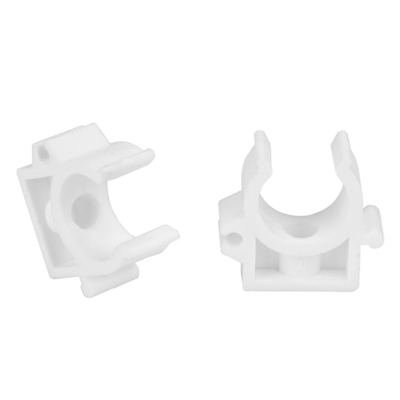 YAHHU 20pcs PPR U-Shaped Combination Pipe Clamp Fixed Clips with Screws, 20mm (0.78 inches)